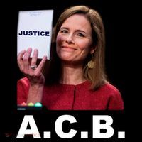 A.C.B. Justice Notepad Amy Barrett Button
