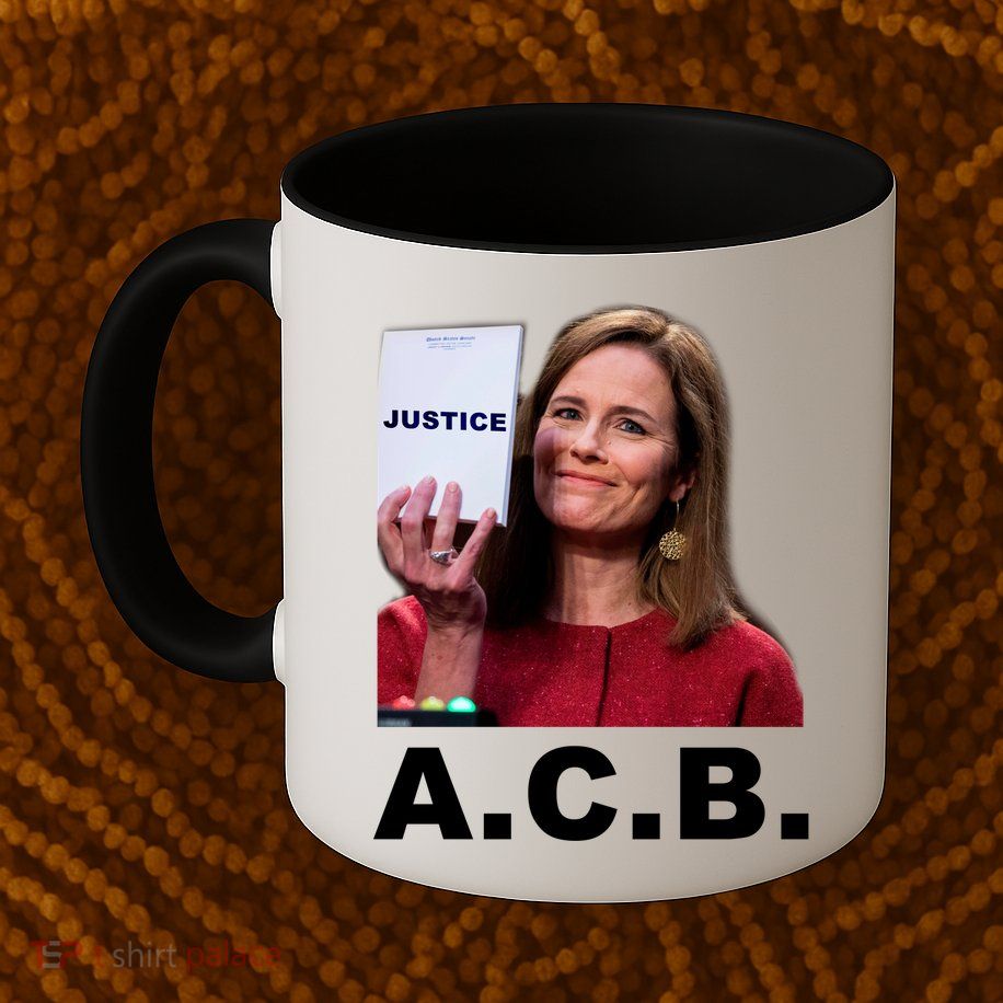 A.C.B. Justice Notepad Amy Barrett Mug