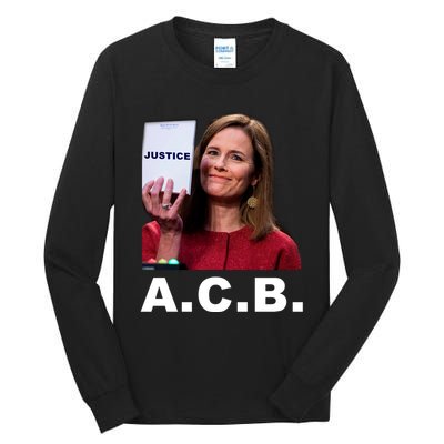 A.C.B. Justice Notepad Amy Barrett Tall Long Sleeve T-Shirt