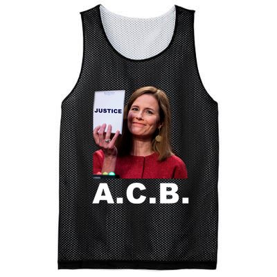 A.C.B. Justice Notepad Amy Barrett Mesh Reversible Basketball Jersey Tank