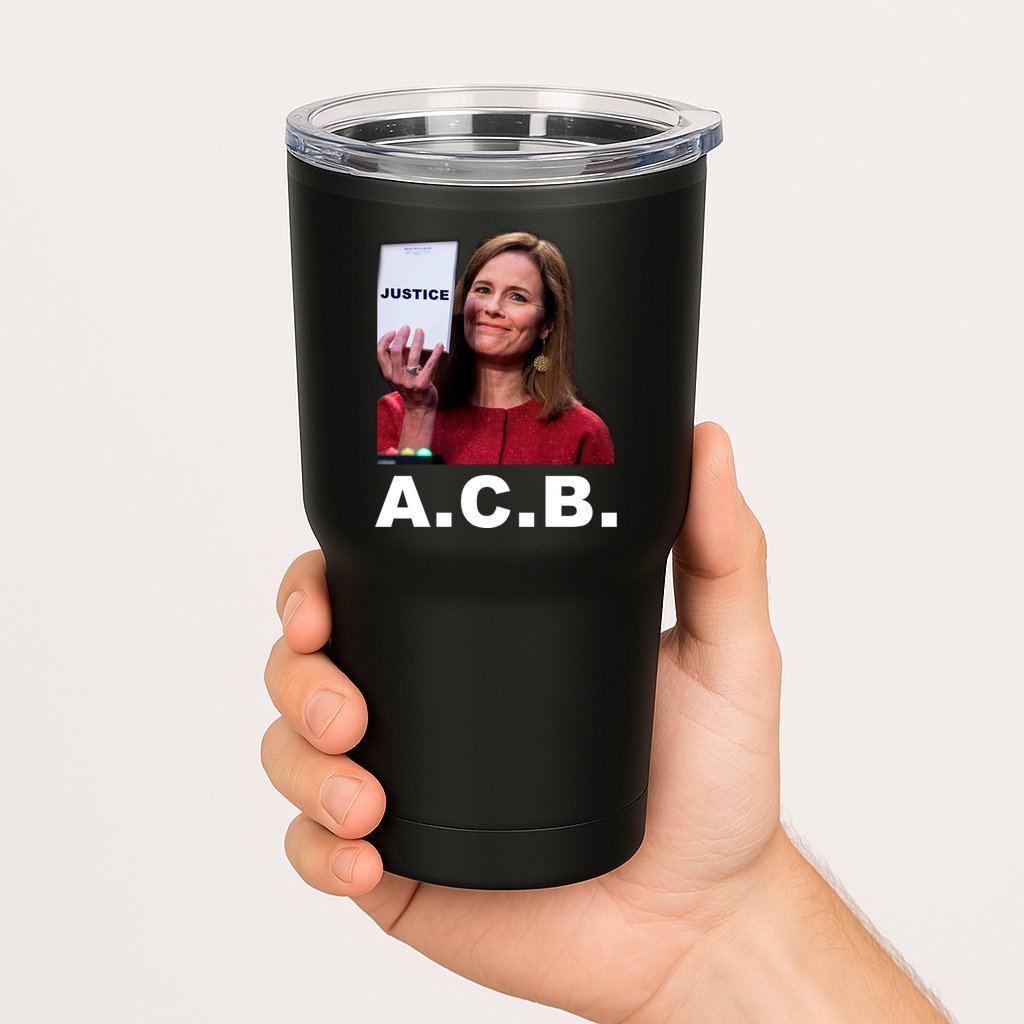 A.C.B. Justice Notepad Amy Barrett Tumbler