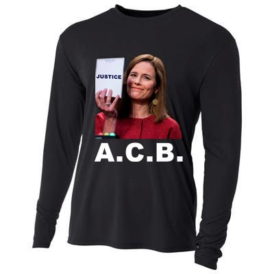 A.C.B. Justice Notepad Amy Barrett Cooling Performance Long Sleeve Crew