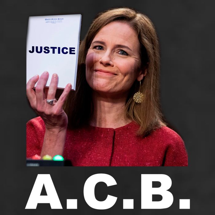 A.C.B. Justice Notepad Amy Barrett Trucker Hat