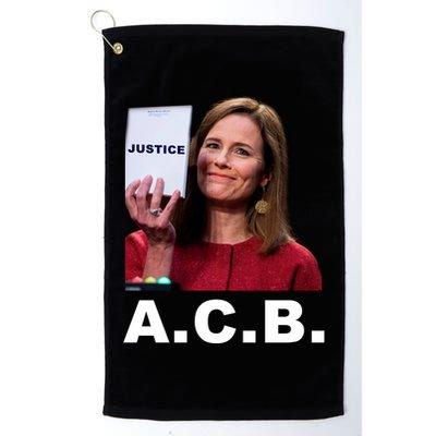 A.C.B. Justice Notepad Amy Barrett Golf Towel