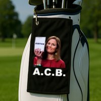 A.C.B. Justice Notepad Amy Barrett Golf Towel