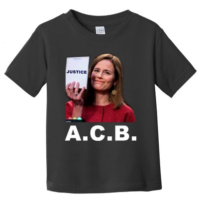 A.C.B. Justice Notepad Amy Barrett Toddler T-Shirt