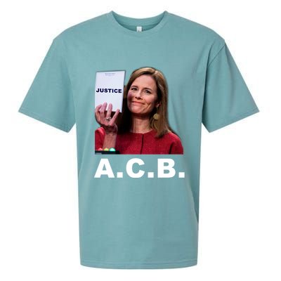 A.C.B. Justice Notepad Amy Barrett Sueded Cloud Jersey T-Shirt