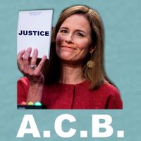A.C.B. Justice Notepad Amy Barrett Sueded Cloud Jersey T-Shirt