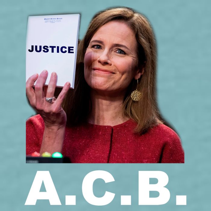 A.C.B. Justice Notepad Amy Barrett Sueded Cloud Jersey T-Shirt