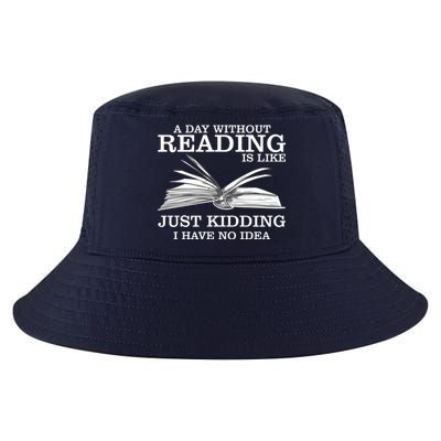 A Day Without Reading Cool Comfort Performance Bucket Hat