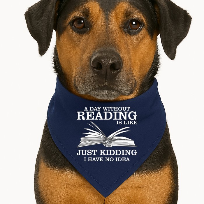 A Day Without Reading USA-Made Doggie Bandana
