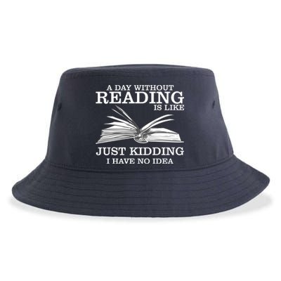 A Day Without Reading Sustainable Bucket Hat