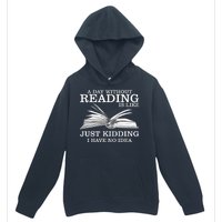 A Day Without Reading Urban Pullover Hoodie