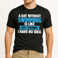 A Day Without Swimming  Cooling Performance Crew T-Shirt