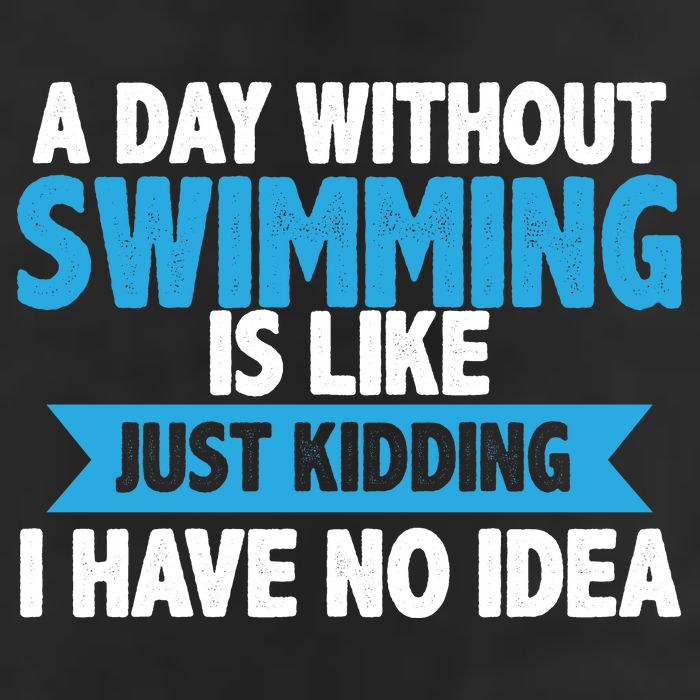 A Day Without Swimming  Golf Towel