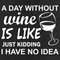 A Day Without Wine Is like Just Kidding I Have No idea Adult Drive Performance Visor