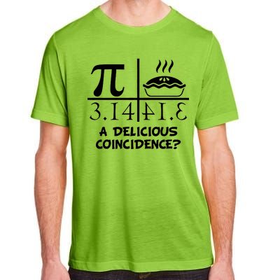 A Delicious Coincidence? Pi Day 3.14 Math Geek Adult ChromaSoft Performance T-Shirt