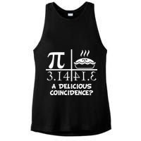 A Delicious Coincidence? Pi Day 3.14 Math Geek Ladies PosiCharge Tri-Blend Wicking Tank