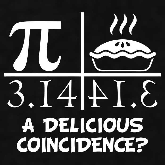 A Delicious Coincidence? Pi Day 3.14 Math Geek Ladies PosiCharge Tri-Blend Wicking Tank