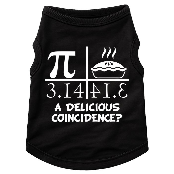 A Delicious Coincidence? Pi Day 3.14 Math Geek Doggie Tank