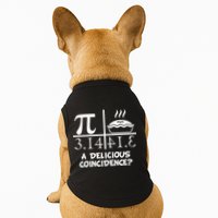 A Delicious Coincidence? Pi Day 3.14 Math Geek Doggie Tank