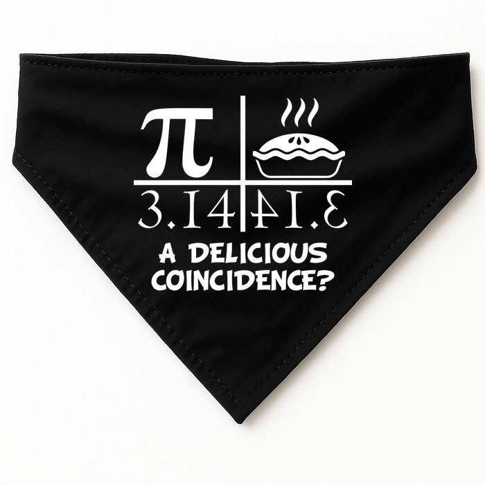 A Delicious Coincidence? Pi Day 3.14 Math Geek USA-Made Doggie Bandana