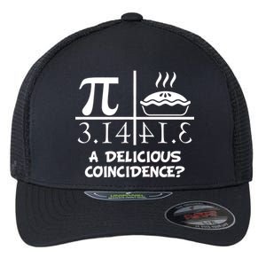 A Delicious Coincidence? Pi Day 3.14 Math Geek Flexfit Unipanel Trucker Cap