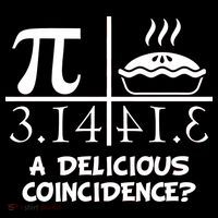A Delicious Coincidence? Pi Day 3.14 Math Geek Cooling Performance Crew T-Shirt