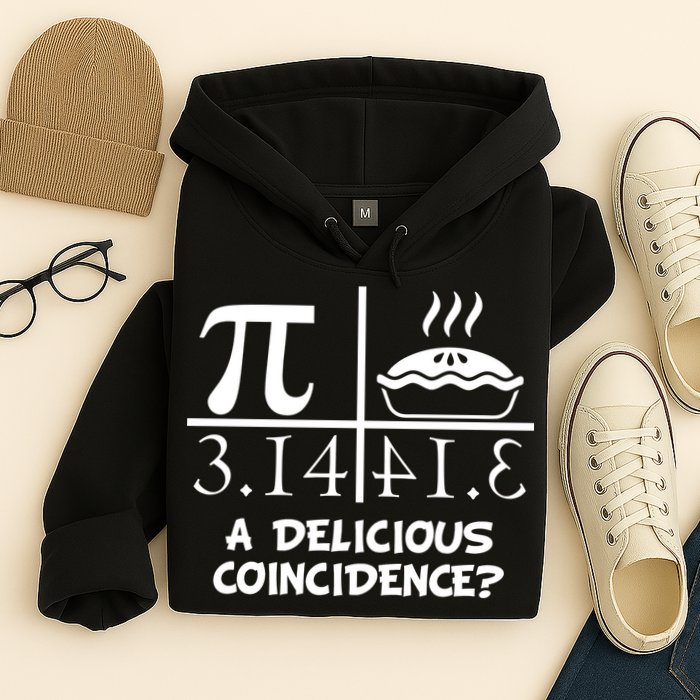 A Delicious Coincidence? Pi Day 3.14 Math Geek Hoodie