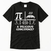 A Delicious Coincidence? Pi Day 3.14 Math Geek Tall T-Shirt
