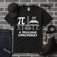 A Delicious Coincidence? Pi Day 3.14 Math Geek Tall T-Shirt