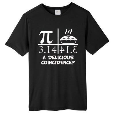 A Delicious Coincidence? Pi Day 3.14 Math Geek Tall Fusion ChromaSoft Performance T-Shirt