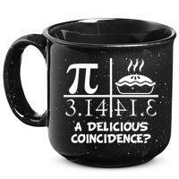 A Delicious Coincidence? Pi Day 3.14 Math Geek 15oz Campfire Ceramic Mug