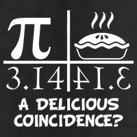 A Delicious Coincidence? Pi Day 3.14 Math Geek 25L Jumbo Tote