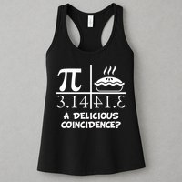 A Delicious Coincidence? Pi Day 3.14 Math Geek Womens Tank Top
