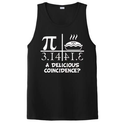 A Delicious Coincidence? Pi Day 3.14 Math Geek PosiCharge Competitor Tank