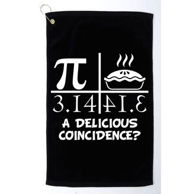 A Delicious Coincidence? Pi Day 3.14 Math Geek Golf Towel