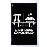 A Delicious Coincidence? Pi Day 3.14 Math Geek Golf Towel