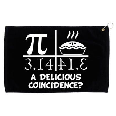 A Delicious Coincidence? Pi Day 3.14 Math Geek Grommeted Golf Towel