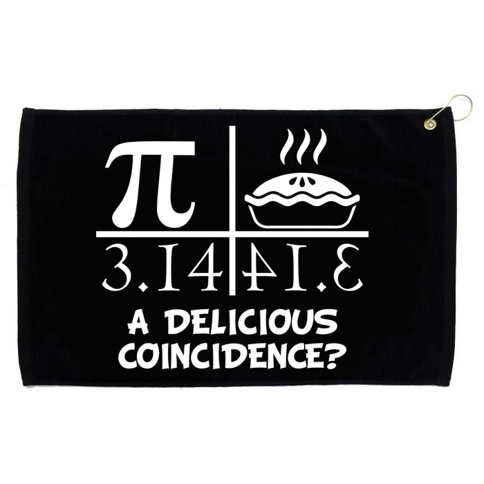 A Delicious Coincidence? Pi Day 3.14 Math Geek Grommeted Golf Towel