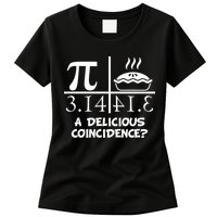A Delicious Coincidence? Pi Day 3.14 Math Geek Women's T-Shirt