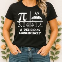A Delicious Coincidence? Pi Day 3.14 Math Geek Women's T-Shirt