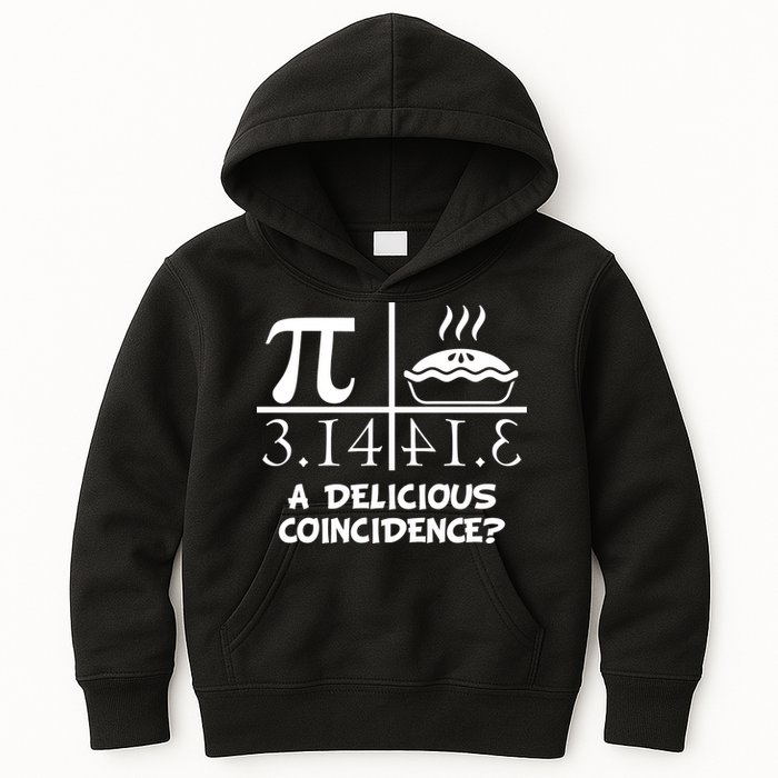 A Delicious Coincidence? Pi Day 3.14 Math Geek Kids Hoodie