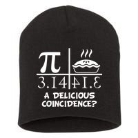 A Delicious Coincidence? Pi Day 3.14 Math Geek Short Acrylic Beanie