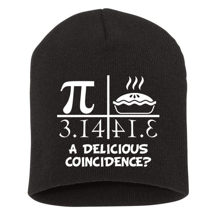 A Delicious Coincidence? Pi Day 3.14 Math Geek Short Acrylic Beanie
