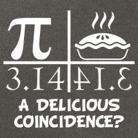 A Delicious Coincidence? Pi Day 3.14 Math Geek Cotton Canvas Backpack