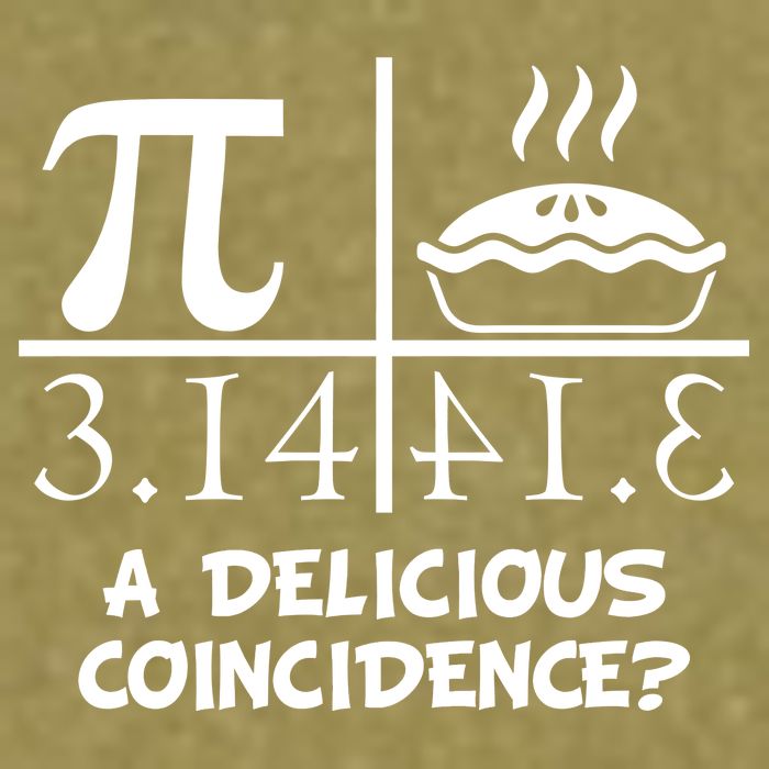 A Delicious Coincidence? Pi Day 3.14 Math Geek Garment-Dyed Women's Muscle Tee