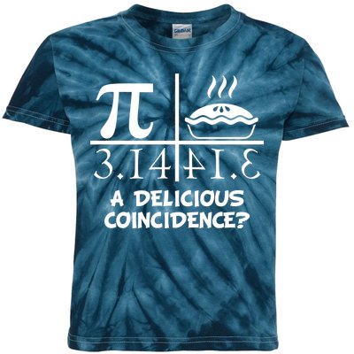 A Delicious Coincidence? Pi Day 3.14 Math Geek Kids Tie-Dye T-Shirt