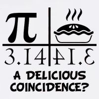 A Delicious Coincidence? Pi Day 3.14 Math Geek Garment-Dyed Sweatshirt