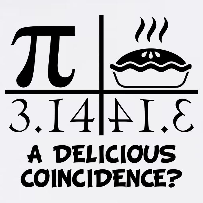 A Delicious Coincidence? Pi Day 3.14 Math Geek Garment-Dyed Sweatshirt